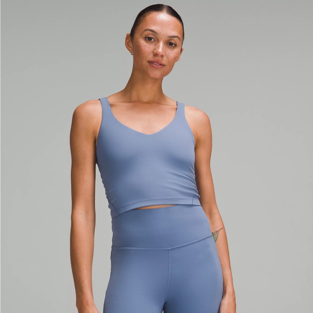 lululemon Align Tank Top, A/B Cup, Size 6 in Oasis Blue